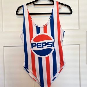 Pepsi logo swimsuit
